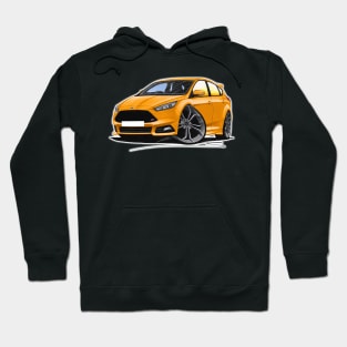 Ford Focus (Mk3)(Facelift) ST Orange Hoodie